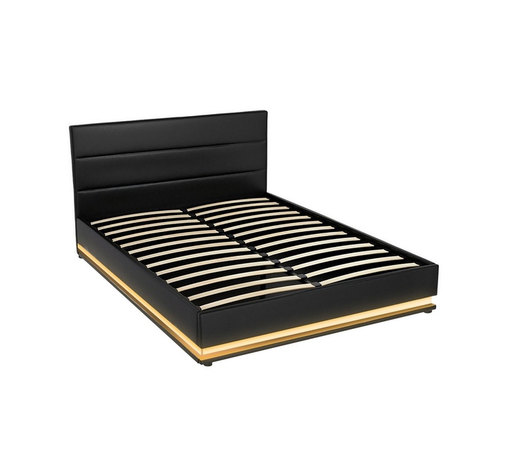 Lomi Queen storage bed frame with led light - Image 5