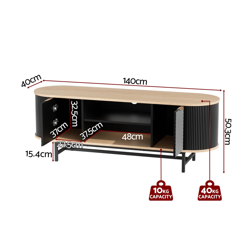 Mili Tv unit 130 cm modern design - Image 3
